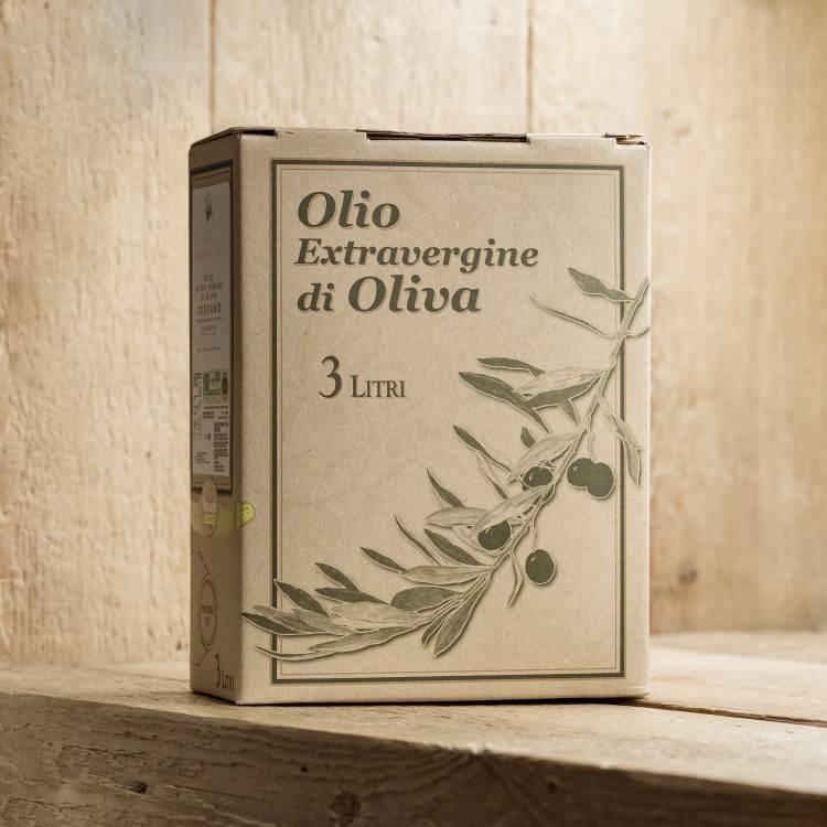 Olio extra vergine di oliva del Poggio bio IGP 3L