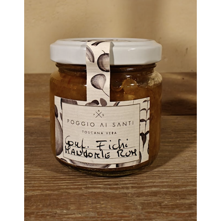 Confettura di fichi, mandorle e rum